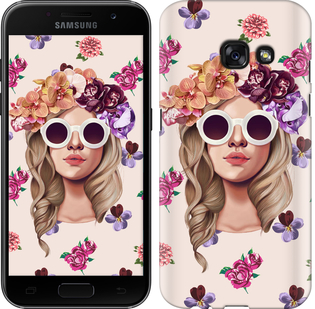

Чохол Дівчина з квітами v2 на Samsung Galaxy A3 (2017) 190154