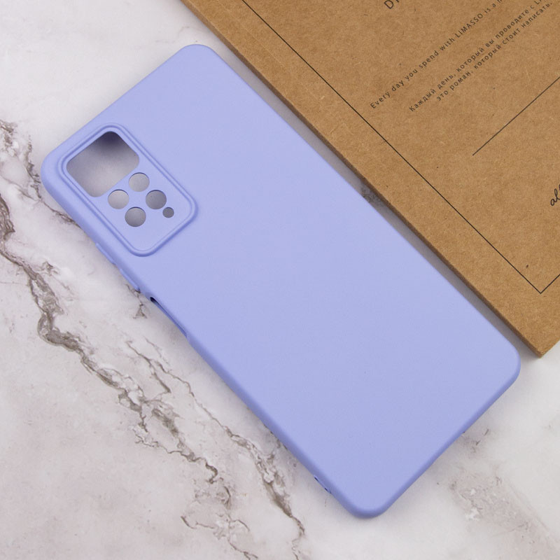 Чохол Silicone Cover Lakshmi Full Camera (AAA) на Xiaomi Redmi Note 11 Pro 4G/5G / 12 Pro 4G (Бузковий / Dasheen) в магазині vchehle.ua