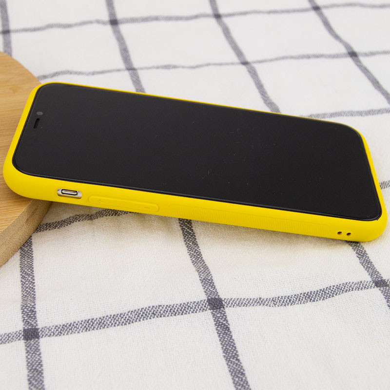 Кожаный чехол Xshield для Apple iPhone 13 Pro (6.1") (Желтый / Yellow) в магазине vchehle.ua
