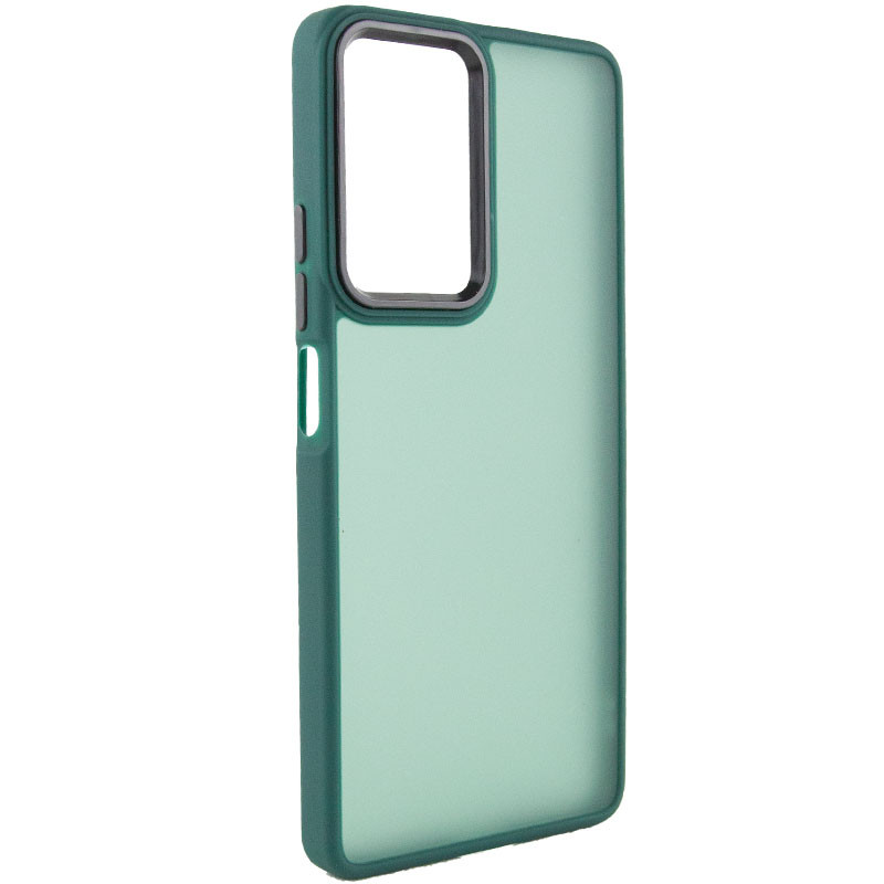 Чехол TPU+PC Lyon Frosted для Motorola Edge 50 Fusion / G85 (Green)