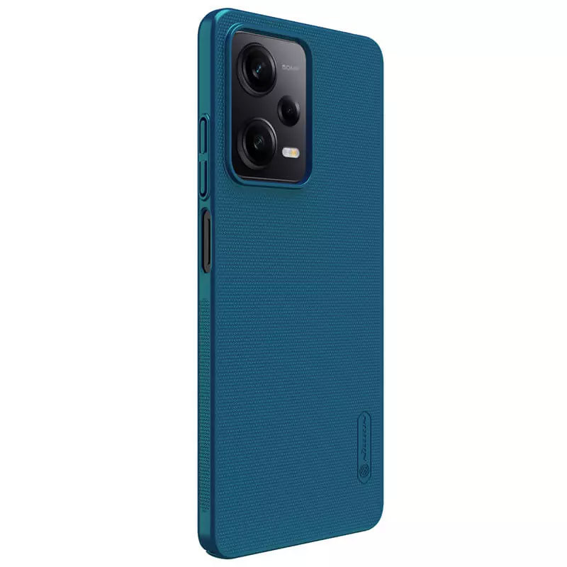Чехол Nillkin Matte для Xiaomi Poco X5 Pro 5G / Redmi Note 12 Pro 5G (Бирюзовый / Peacock blue) в магазине vchehle.ua
