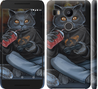 

Чохол gamer cat на LG Nexus 5X H791 635431