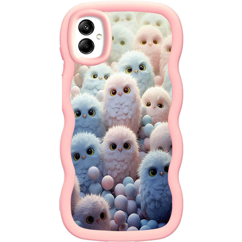 Чохол TPU Cloudy Pictures на Samsung Galaxy A06 (Owls)