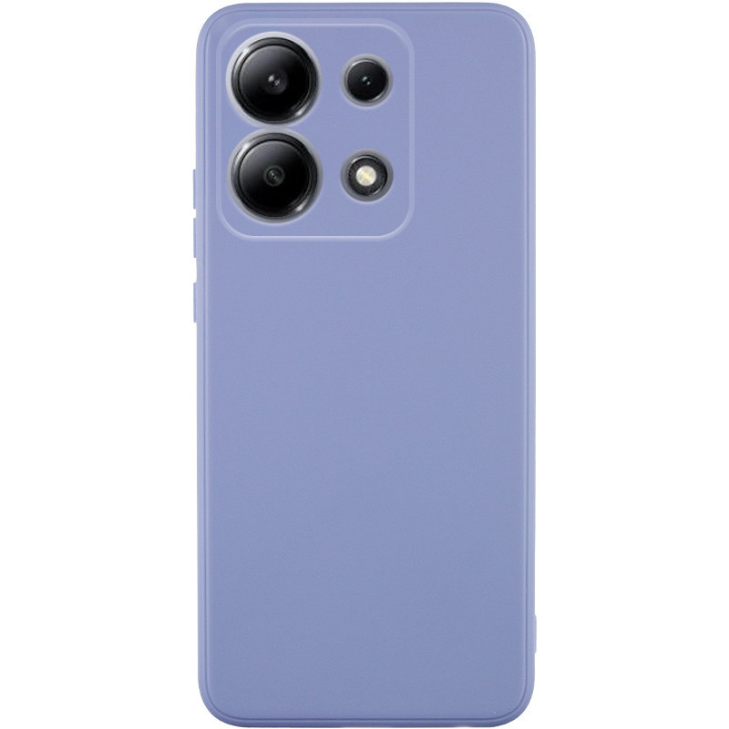 Силіконовий чохол Candy Full Camera на Xiaomi Redmi Note 13 Pro 4G / Poco M6 Pro 4G (Блакитний / Mist blue)