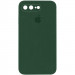 Чохол Silicone Case Square Full Camera Protective (AA) на Apple iPhone 7 plus / 8 plus (5.5") (Зелений / Cyprus Green)