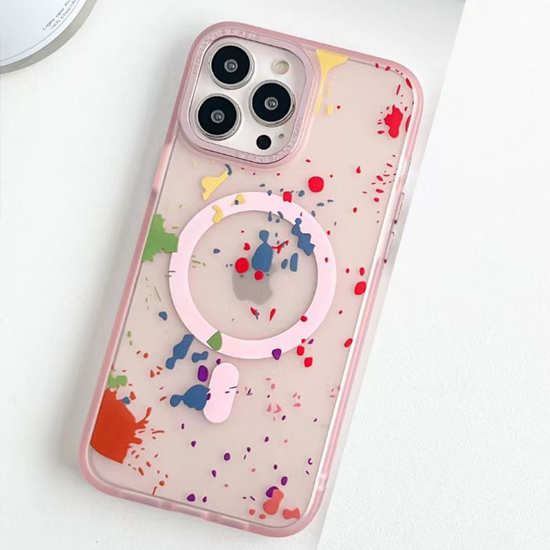 Фото Чохол TPU+PC Flush with Magnetic Safe на Apple iPhone 16 Pro (6.3") (Baby pink) на vchehle.ua
