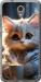 Чохол White cat на ZTE A510