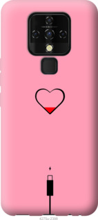 

Чехол Подзарядка сердца1 для Tecno Camon 16 SE CE7j 1184547