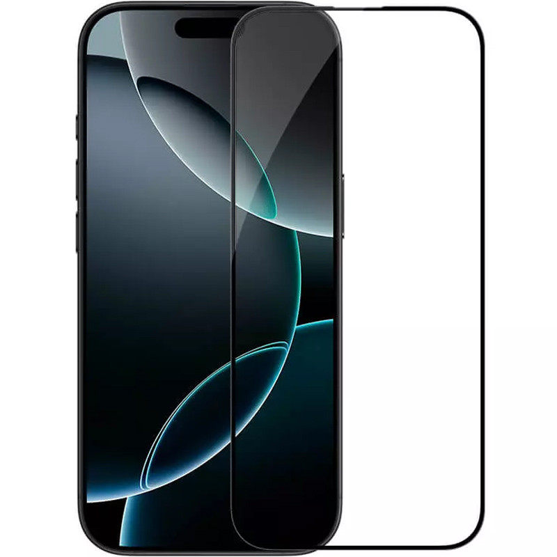 Защитное стекло Nillkin (CP+ max 3D) (full glue) для Apple iPhone 16 Pro Max (6.9") (Черный)