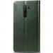 Шкіряний чохол-книжка GETMAN Gallant (PU) для Xiaomi Redmi Note 8 Pro (Зелений) в магазині vchehle.ua