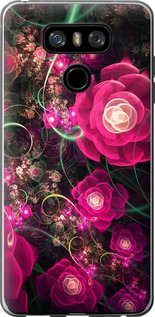 

Чехол Абстрактные цветы 3 для LG G6 1625603