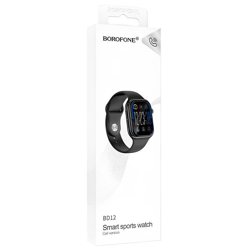 Смарт-часы Borofone BD12 Smart sports watch (call version) (Black) в магазине vchehle.ua