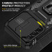 Купить Ударопрочный чехол Camshield Army Ring для Samsung Galaxy A53 5G (Черный / Black) на vchehle.ua