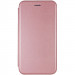Кожаный чехол-книжка Classy для Xiaomi Redmi 10 (Rose Gold)
