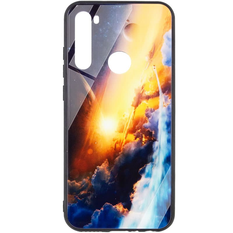 TPU+Glass чехол Diversity для Xiaomi Redmi Note 8T (Above the clouds)