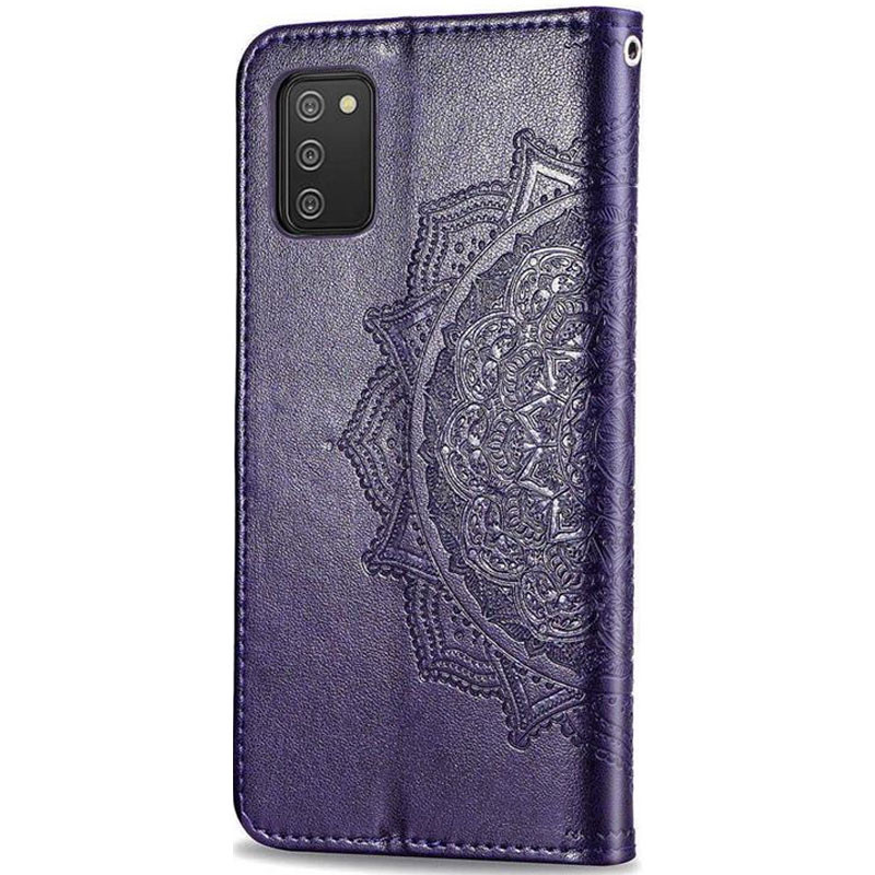 Фото Кожаный чехол-книжка Art Case с визитницей для Samsung Galaxy A02s (Фиолетовый) в магазине vchehle.ua