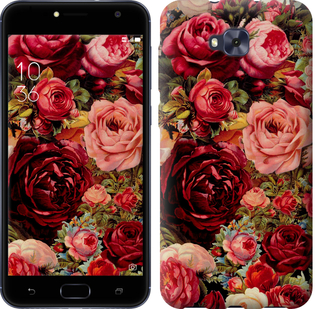 

Чехол Цветущие розы для Asus ZENFONE 4 SELFIE / ZD553KL 629389