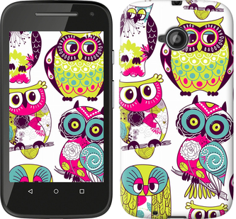 

Чехол Совы для Motorola Moto E2 621301