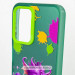 Купить TPU+PC чехол TakiTaki Graffiti magic glow для Samsung Galaxy S21 FE (Baby dragon / Green) на vchehle.ua