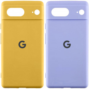 Чехол Silicone Cover Lakshmi Full Camera (AAA) with Logo для Google Pixel 8