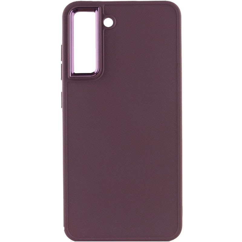 Фото TPU чохол Bonbon Metal Style на Samsung Galaxy S24 (Бордовий / Plum) на vchehle.ua