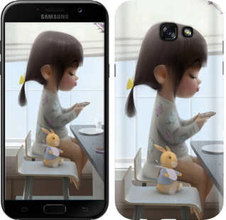 

Чехол Милая девочка с зайчиком для Samsung Galaxy J4 Plus 2018 688863
