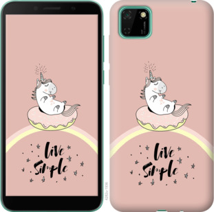 

Чохол Єдинорожки в пончике на Huawei Y5p 936116
