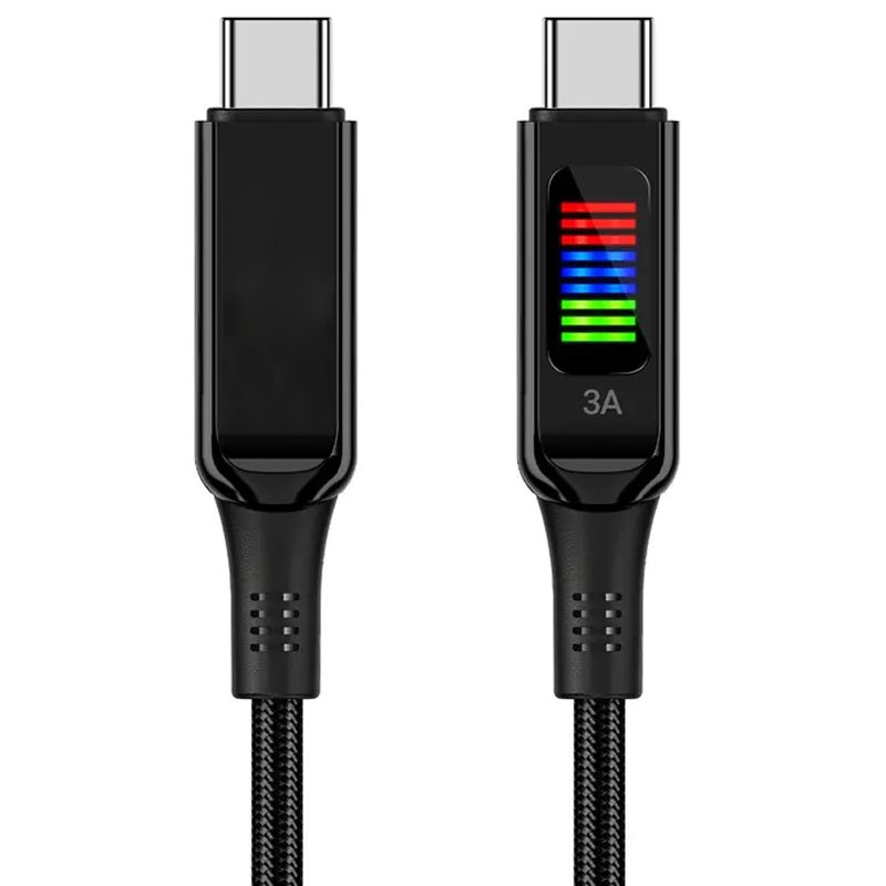 Дата кабель Acefast C7-03 Type-C to Type-C 100W (1.2m) (Black)