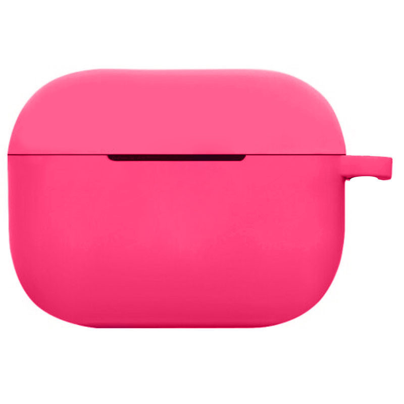 

Силіконовий футляр New з карабіном для навушників Airpods Pro (Рожевий / Barbie pink) 1185278