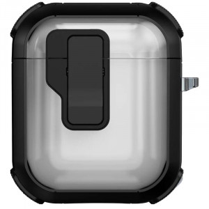 Футляр противоударный Locking Button для наушников Airpods 1/2