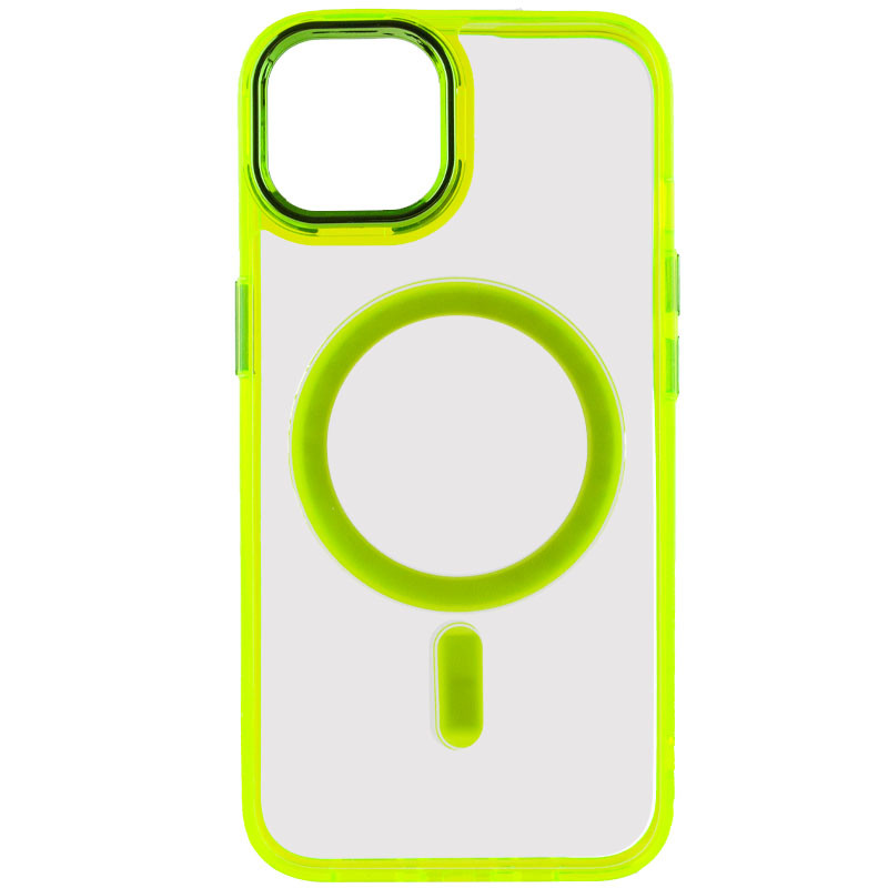 Чохол TPU Iris with Magnetic safe на Apple iPhone 12 Pro / 12 (6.1") (Жовтий)