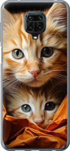 Чехол Котики 2 для Xiaomi Redmi Note 9 Pro Max