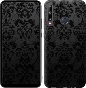 

Чехол узор черный для Huawei P40 Lite E 933138