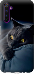 Чехол Дымчатый кот для Realme 6 Pro