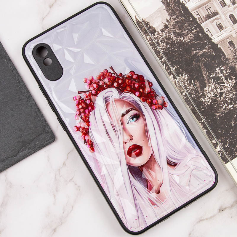 TPU+PC чохол Prisma Ladies на Xiaomi Redmi 9A (Ukrainian Girl) в магазині vchehle.ua