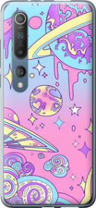 Чехол Розовая галактика для Xiaomi Mi 10 Pro
