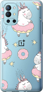 

Чехол Единорожки для OnePlus 9R 1624824