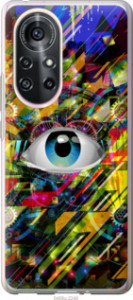 Чехол Абстрактный глаз для Huawei Nova 8 Pro