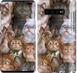 

Чехол коты для Samsung Galaxy S10 Plus 757625