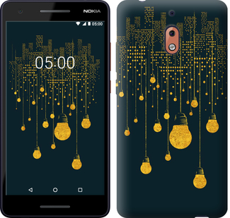 

Чехол Иллюстрация ночного города для Nokia 2.1 671400