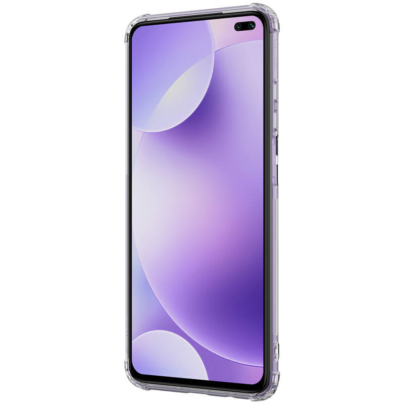 Фото TPU чехол Nillkin Nature Series для Xiaomi Redmi K30 / Poco X2 (Серый (прозрачный)) в магазине vchehle.ua