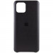 Шкіряний чохол AHIMSA PU Leather Case Logo (A) на iPhone 11 Pro Max (Эстетический деффект / Чорний)