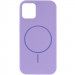 Фото Чохол Silicone Case Full Protective (AA) NO LOGO with Magnetic Safe на Apple iPhone 11 Pro Max (6.5") (Бузковий / Dasheen) на vchehle.ua