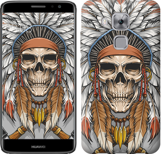 

Чехол Череп индейца для Huawei Nova Plus 641236