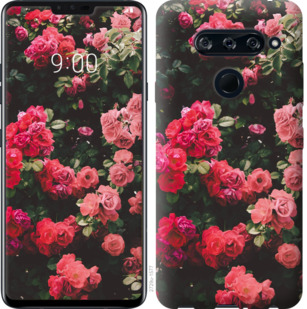 

Чохол Кущ з трояндами на HTC U12 Plus 778472