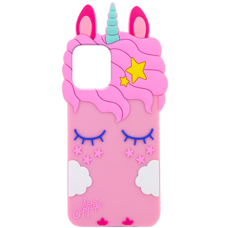 

Силіконовий чохол Unicorn 3D на Apple iPhone 11 (6.1") (Рожевий) 1135173