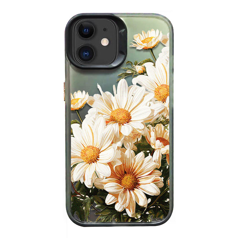 TPU+PC чохол TakiTaki Magic glow на Apple iPhone 11 (6.1") (Chamomile / Black)