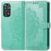 Фото Шкіряний чохол-книжка Art Case з візитницею на Xiaomi Redmi Note 11 (Global) / Note 11S (Бірюзовий) на vchehle.ua