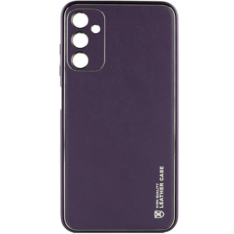 Кожаный чехол Xshield для Samsung Galaxy A54 5G (Фиолетовый / Dark Purple)