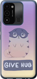 

Чохол Give Hug на Tecno Spark Go 2022 KG5m 1609591